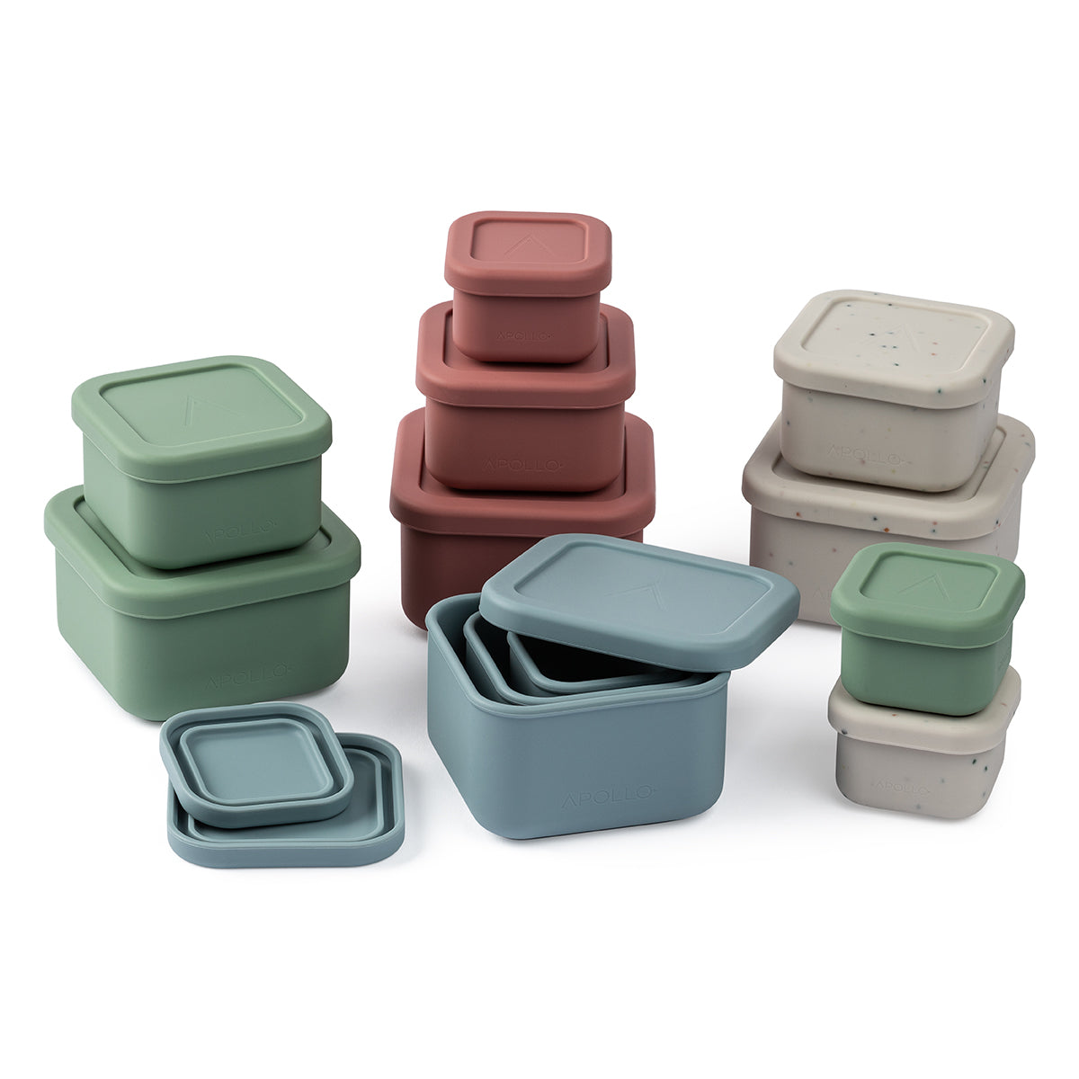 NESTING Square Set of 3 - Pink