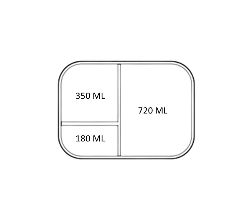 BENTO3 Rectangle - Sage
