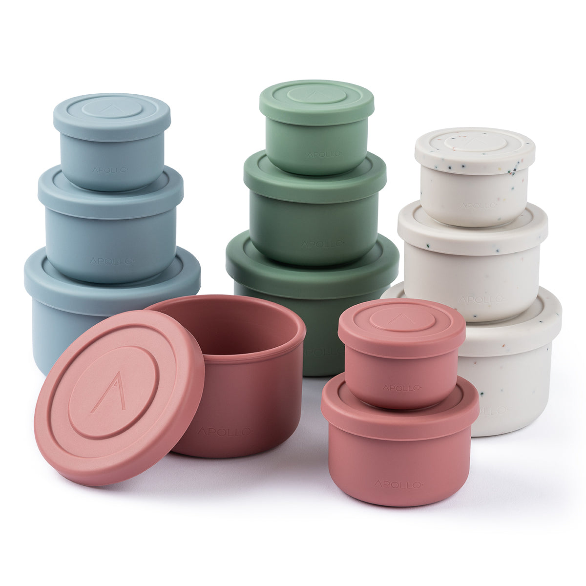 NESTING Round Set of 3 - Pink